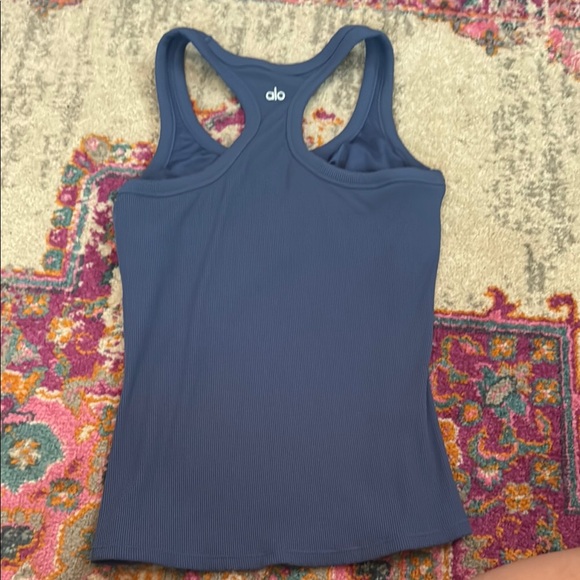 ALO Yoga Blue Tank Top - Picture 7 of 7